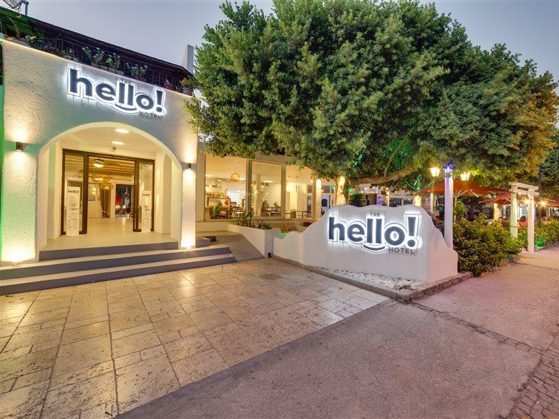 The Hello Hotel Gümbet Buitenkant foto