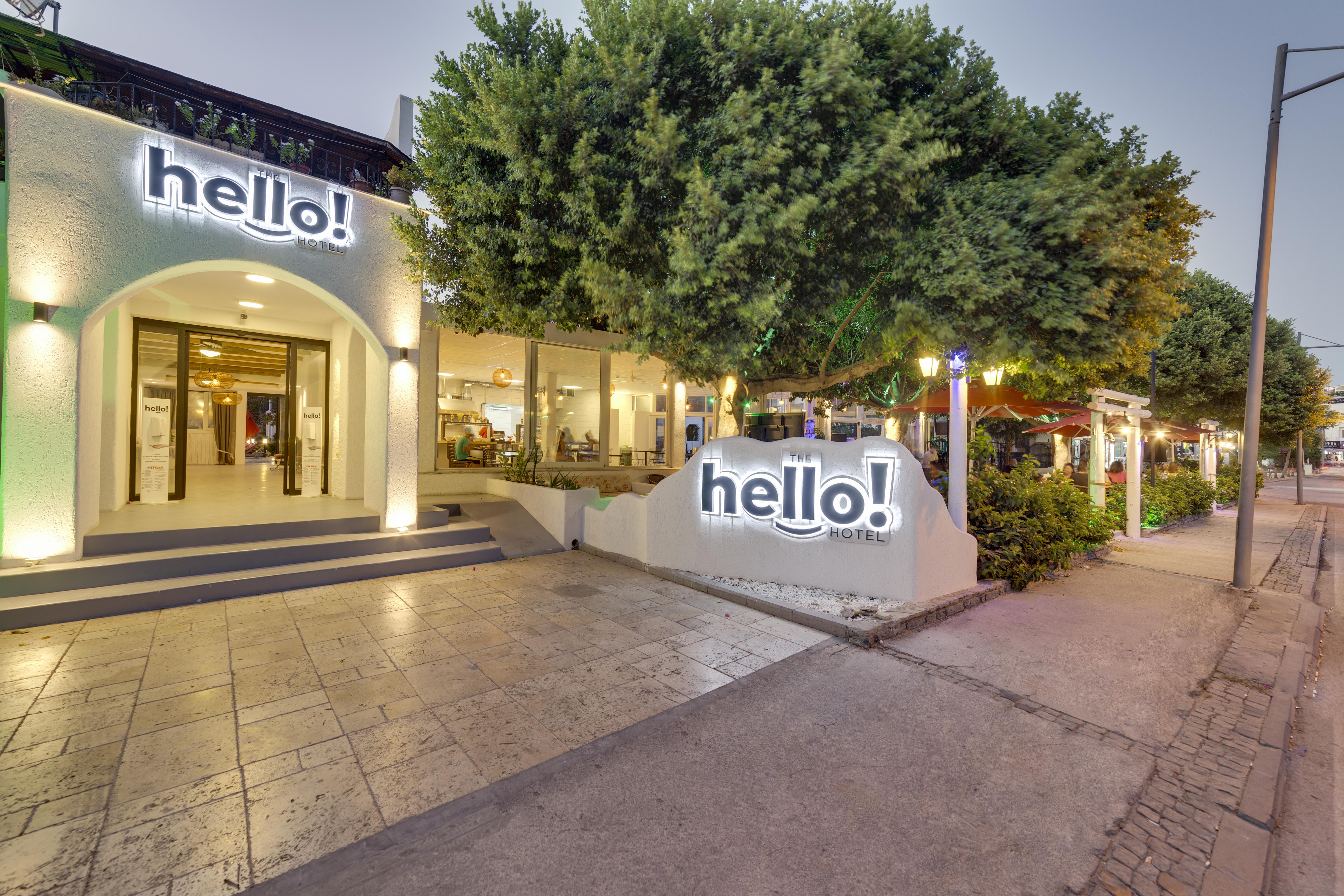 The Hello Hotel Gümbet Buitenkant foto