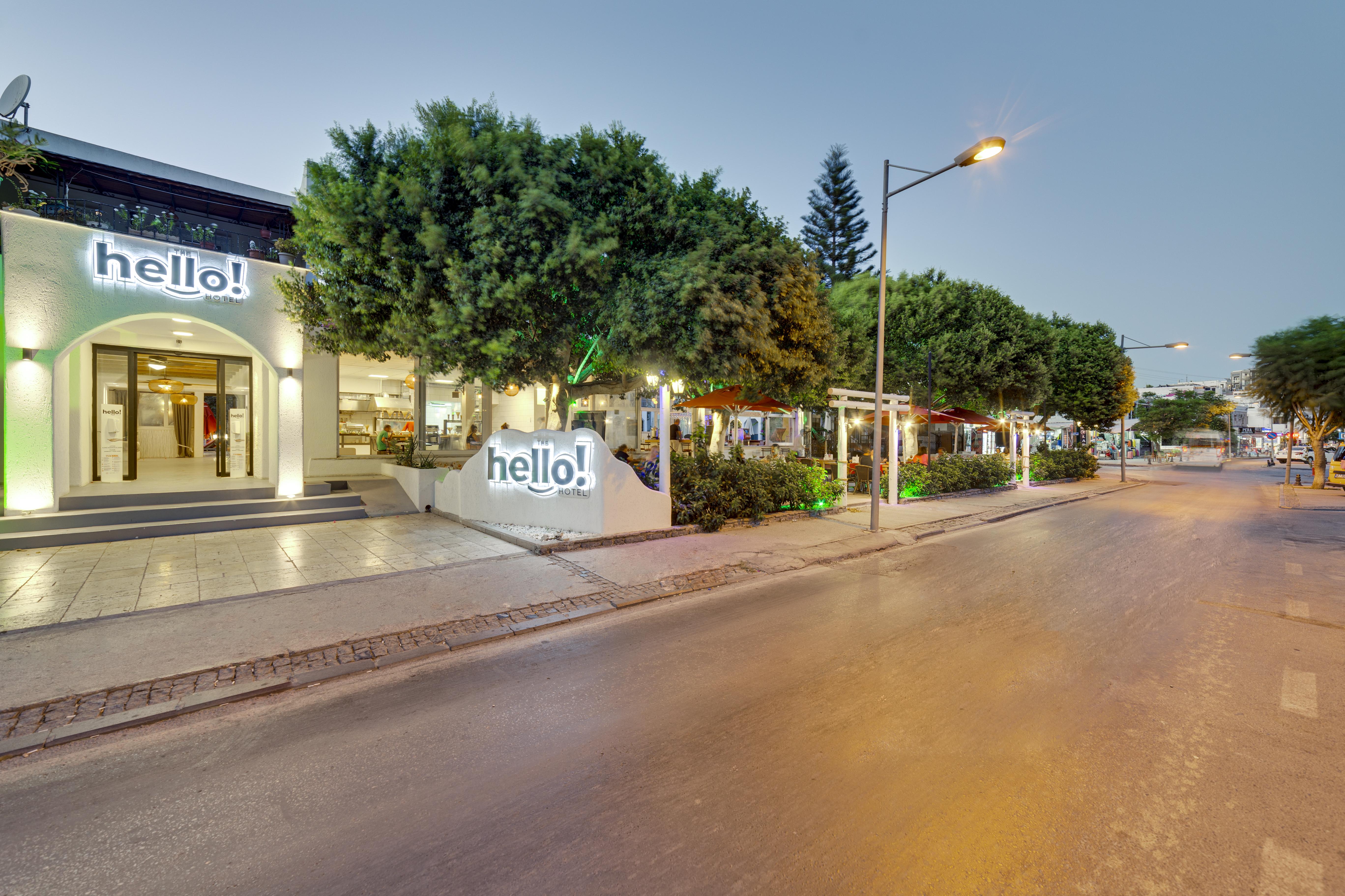The Hello Hotel Gümbet Buitenkant foto